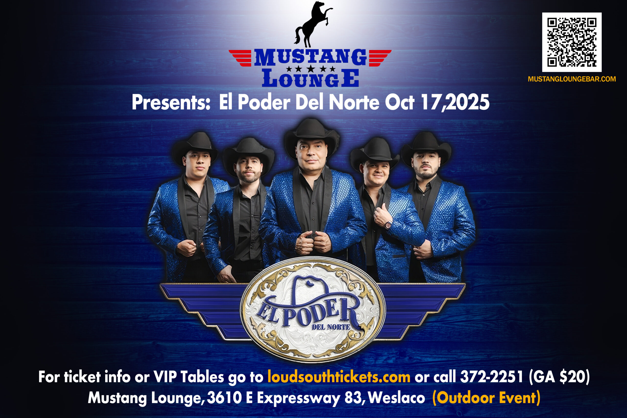 Poder del Norte at Mustang Lounge