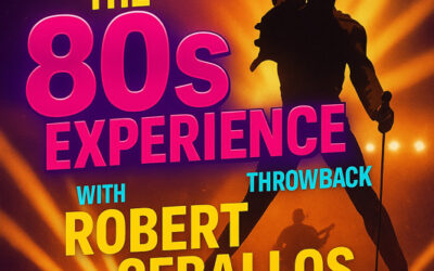 Totally 80s Throwback with Robert Ceballos – Live at Mustang Lounge, August 7!